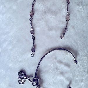 2 SS bracelets NWOT